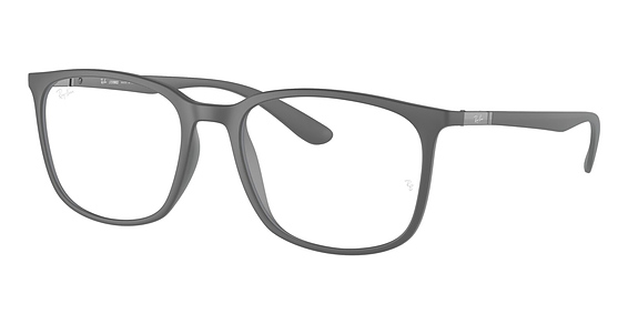 Ray-Ban RX7199 - Sand Grey, Acetate, Oval frame