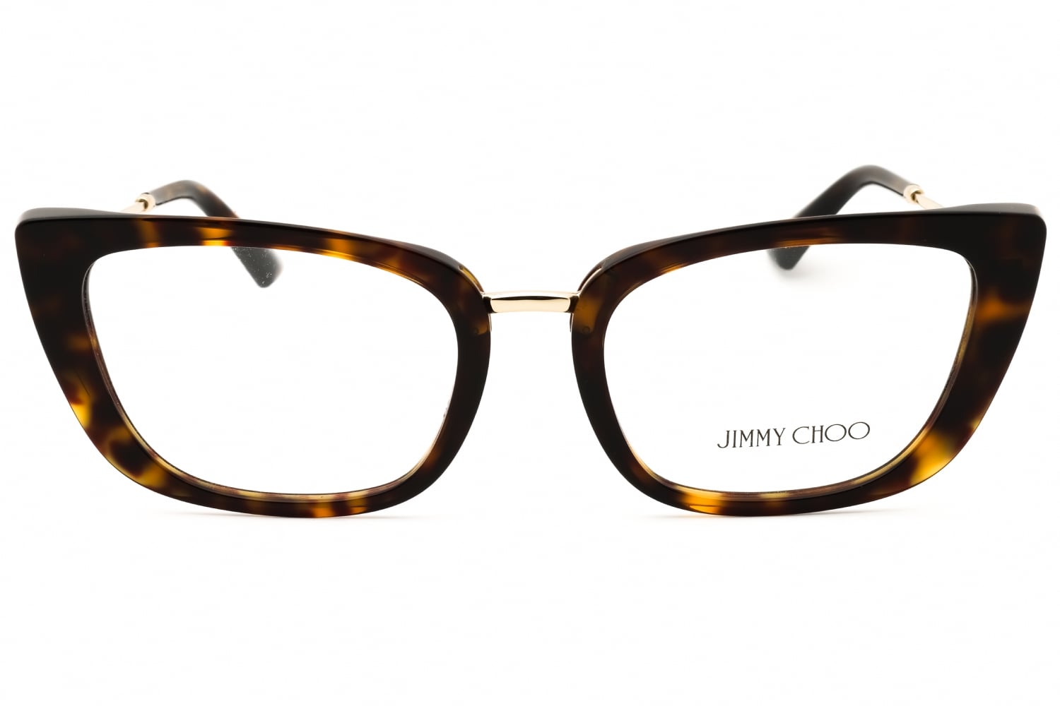 Jimmy Choo 0JC3034HB - Havana, Acetate, Cat Eye frame