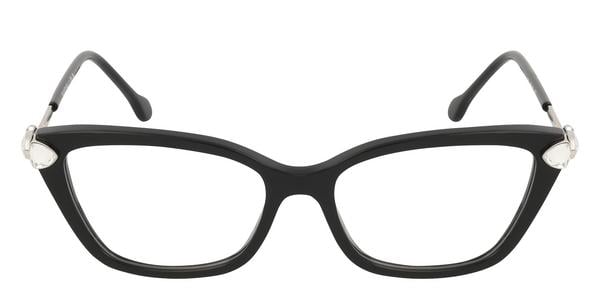 Swarovski SK2011 - Black, Acetate, Cat Eye frame