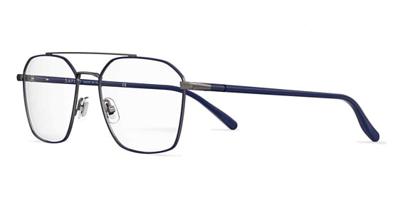Elasta E 8001 - Ruthenium, Stainless Steel, Rectangle frame