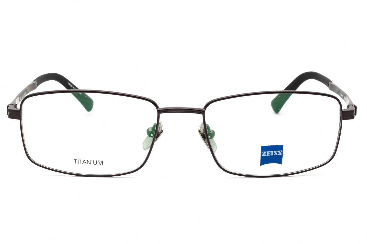 Zeiss ZS40004 - Black, Titanium, Rectangle frame