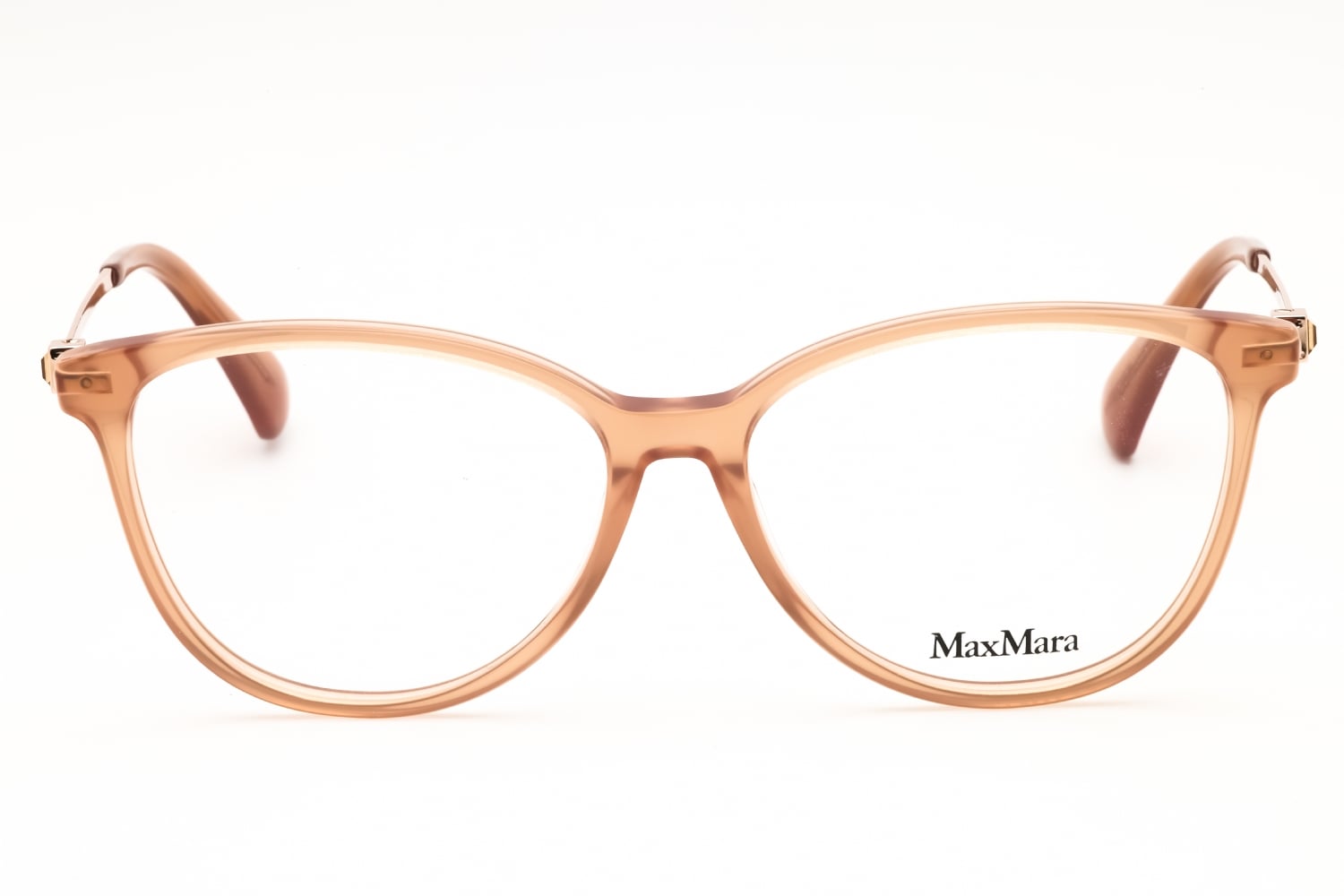 Max Mara MM5078 - Beige/other, Acetate, Round frame