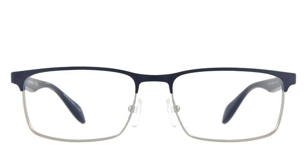 Emporio Armani EA1149 - Matte Silver/Blue, Plastic, Rectangle frame