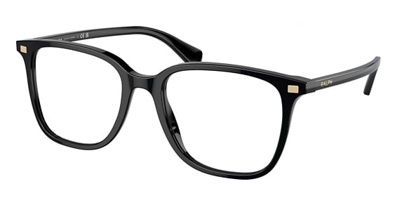 Ralph Lauren RA7147 - Shiny Black, Plastic, Oval frame