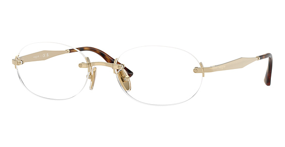 Vogue VO4343 - Pale Gold, Metal, Mixed Shapes frame