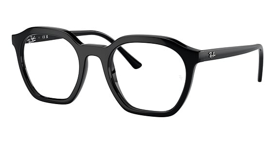 Ray-Ban RX7238 ALICE - Black, Acetate, Geometric frame