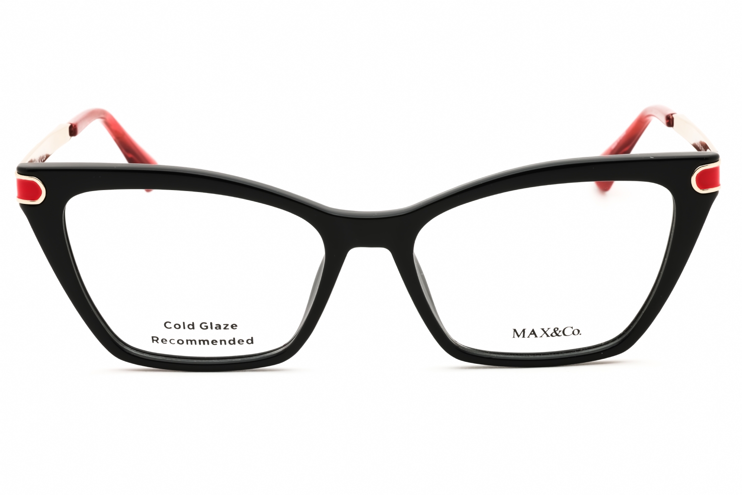 Roberto Cavalli VRC018S Eyeglasses Black Acetate Cat-Eye Roberto Cavalli VRC018 0700 Eyeglasses Women main image 2