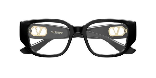 Valentino VG0037OA - Black, Acetate, Rectangle frame