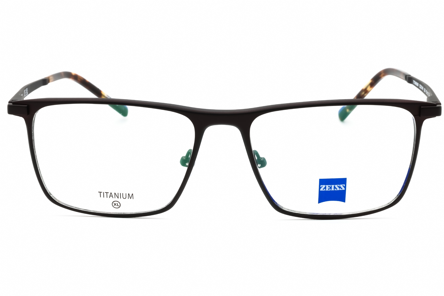 Zeiss ZS23140 - Satin Brown, Metal, Rectangle frame