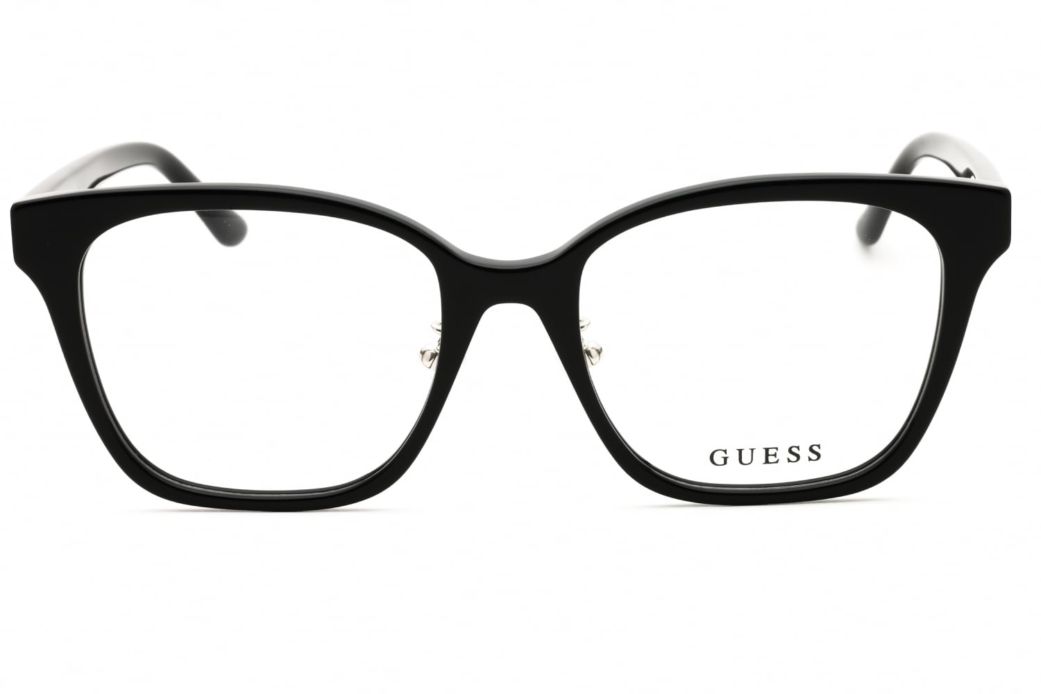 Guess GU50153-D - Shiny Black, Acetate, Rectangle frame