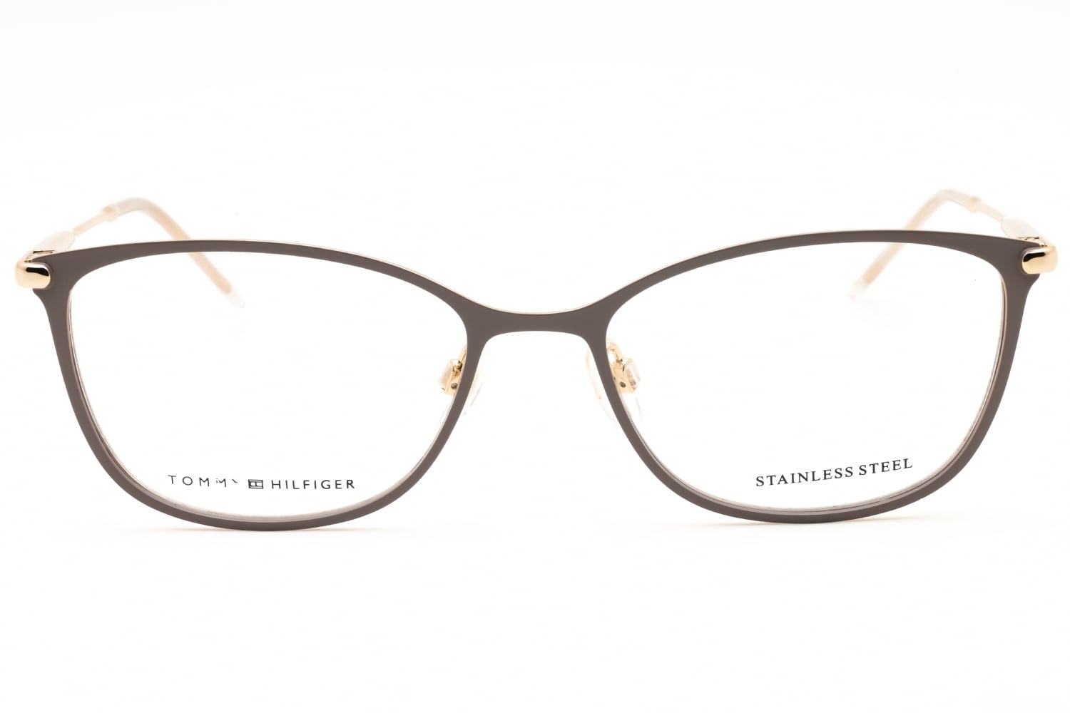 Tommy Hilfiger TH 1637 - Gold Grey, Metal, Rectangle frame