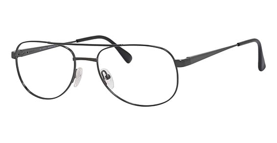 Elasta E 7115 - Grey, Stainless Steel, Aviator frame