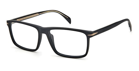 David Beckham DB 1020/US - Matte Black, Acetate, Rectangle frame