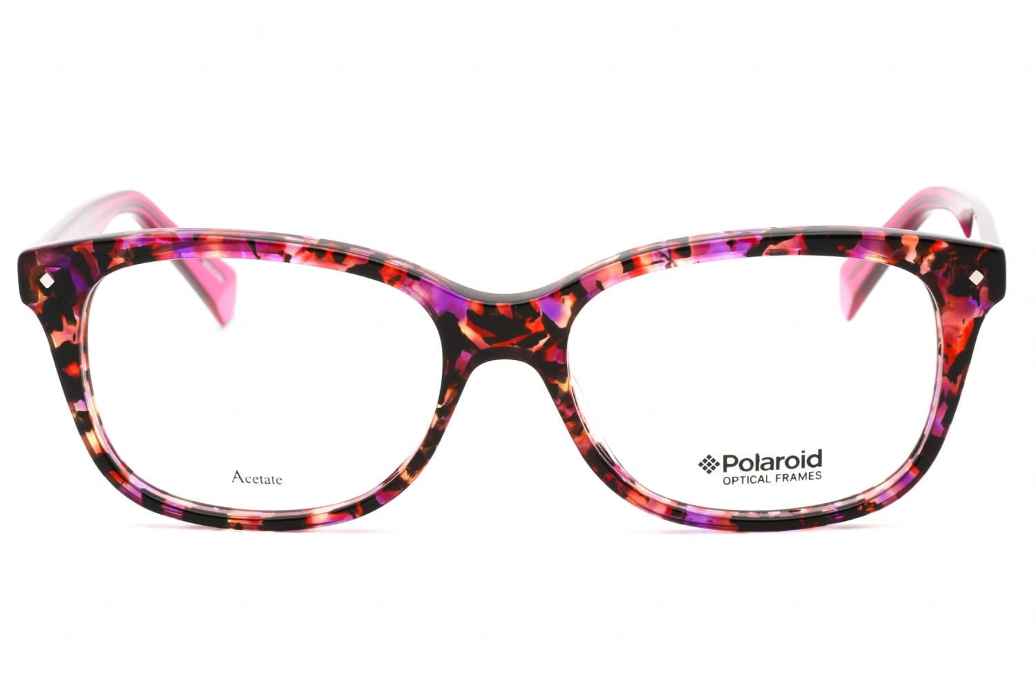 Polaroid Pld D 321 - Havana Fuchsia, Plastic, Rectangle frame