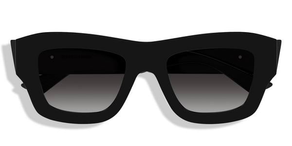 Bottega Veneta BV1357S - Black, Acetate, Rectangle frame