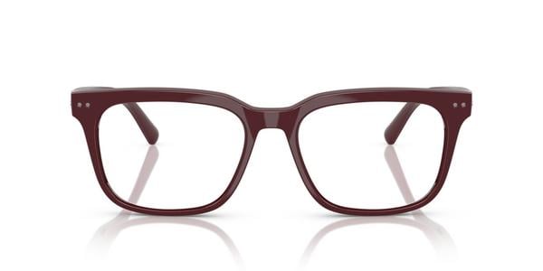 NUANCE AUDIO AW5004 SQUARE 56 - Shiny Burgundy, Acetate, Rectangle frame
