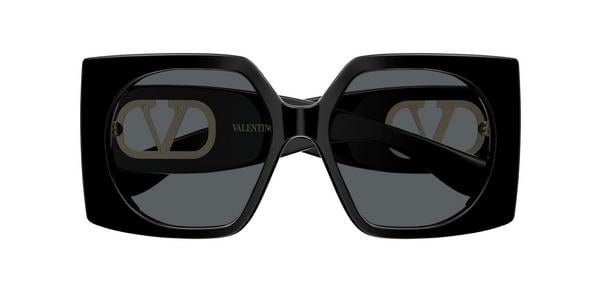 Valentino VG0002S - Black, Acetate, Rectangle frame