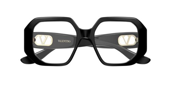 Valentino VG0003O - Black, Acetate, Geometric frame