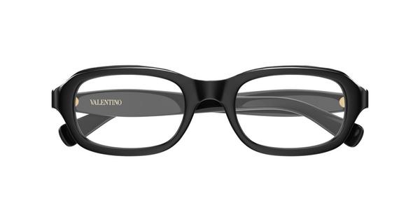 Valentino VG0011O - Black, Acetate, Rectangle frame