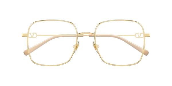Valentino VG0030O - Gold, Metal, Rectangle frame