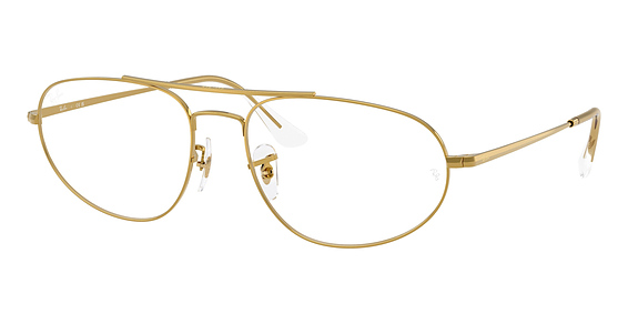 Ray-Ban RX6645 - Legend Gold, Metal, Oval frame