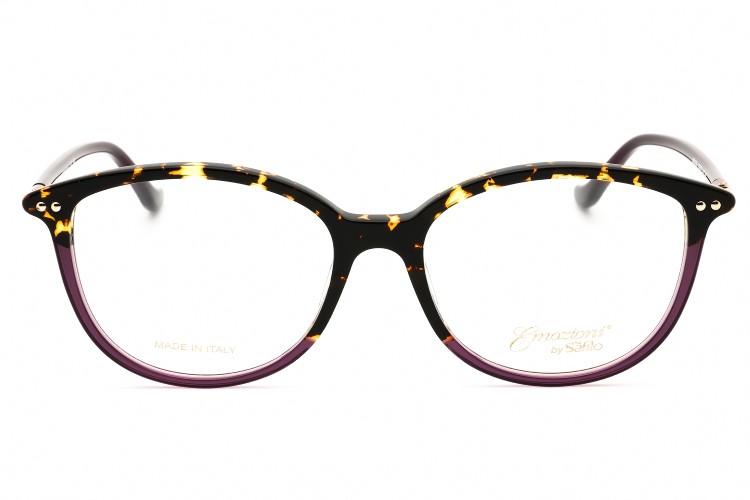 Emozioni EM 8505 - Havana Violet, Plastic, Oval frame
