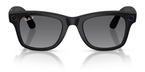 Ray-Ban RW4012 WAYFARER Meta Gen2 - Black, Plastic, Rectangle frame