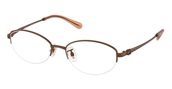 COACH HC5207TD - Satin Bronze, Titanium, Oval frame