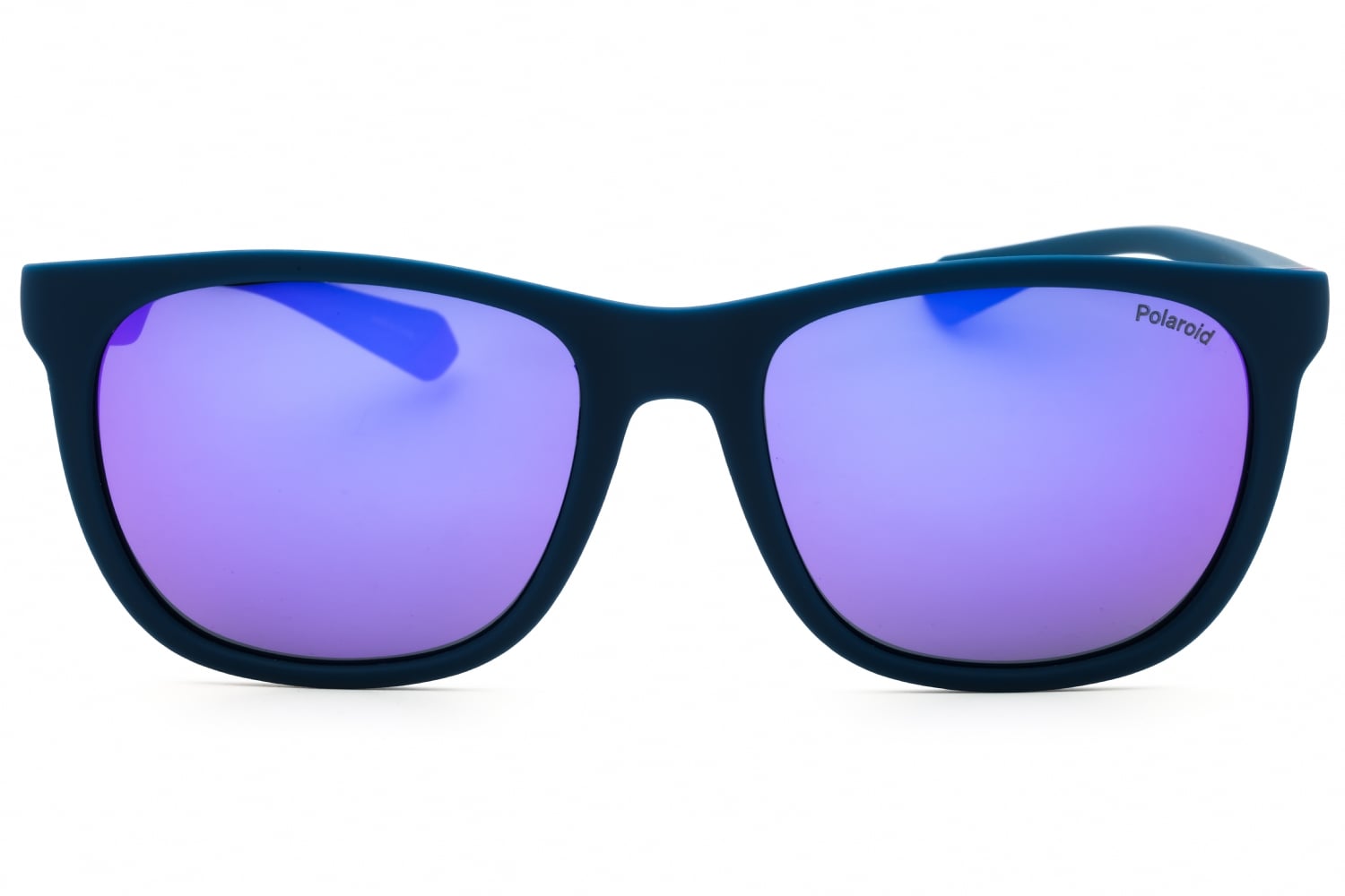 Polaroid PLD 2140/S - Matte Blue, Plastic, Rectangle frame