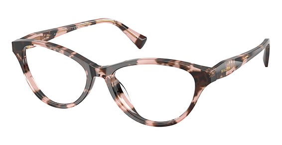 Ralph RA7197U - Pink Havana, Plastic, Cat Eye frame