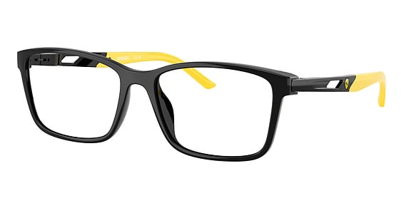 FERRARI FZ8012U - Black, Acetate, Rectangle frame