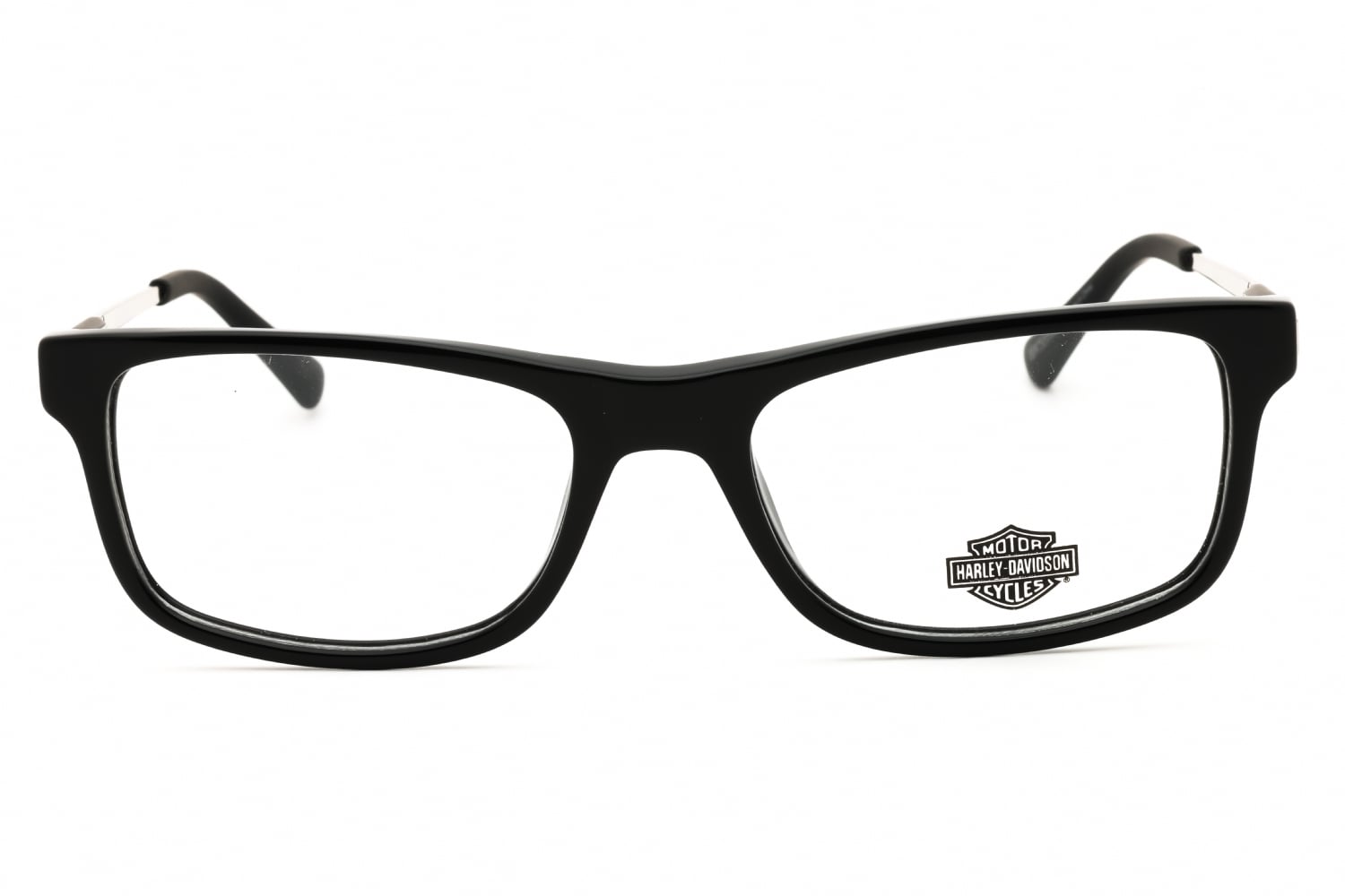Harley Davidson HD0143T - Shiny Black, Acetate, Rectangle frame