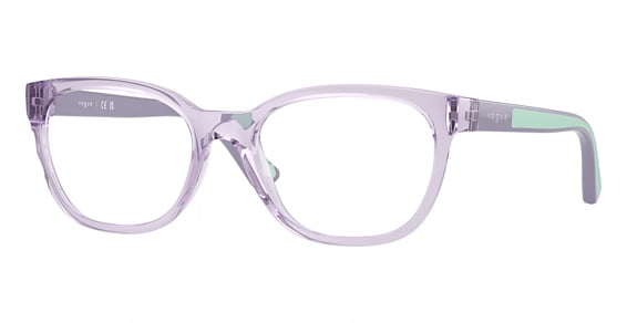 Vogue Junior VY2033 - Transparent Violet, Acetate, Oval frame