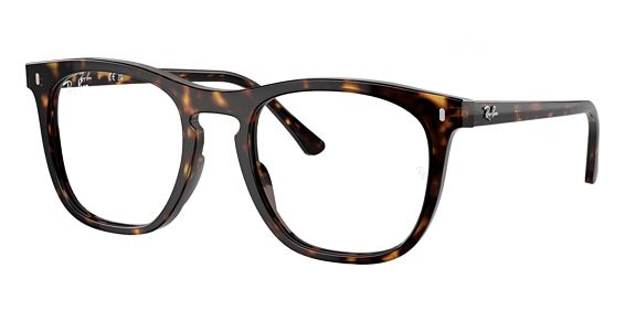 Ray-Ban RX2210V - Havana, Plastic, Oval frame