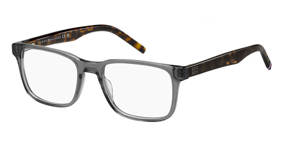 Tommy Hilfiger TH 2075 - Grey, Acetate, Rectangle frame
