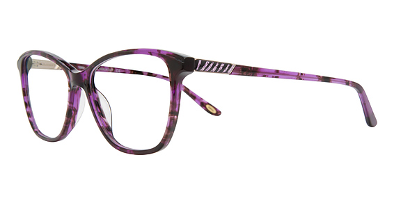 Emozioni EM 4057 - Violet Havana, Acetate, Rectangle frame
