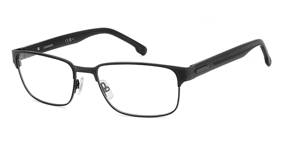 Carrera CARRERA 8891 - Matte Black, Metal, Rectangle frame