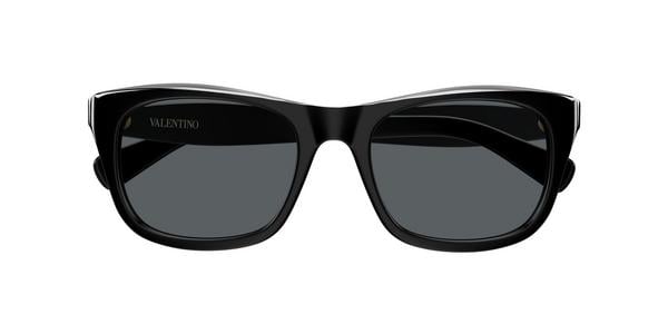 Valentino VG0013SK - Black, Acetate, Rectangle frame