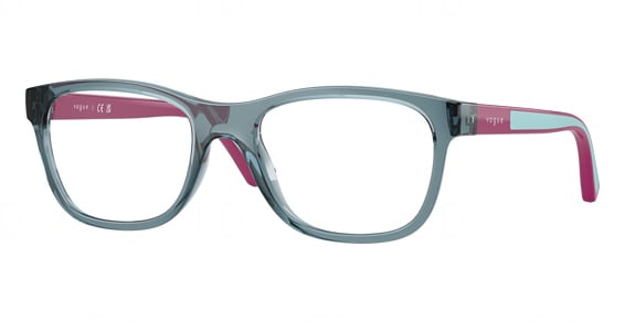 Vogue Junior Optical VY2042 - Transparent Light Blue, Acetate, Oval frame