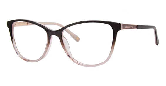 Liz Claiborne L 676 - Shaded Grey Pink, Acetate, Cat Eye frame