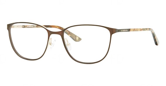 Liz Claiborne L 652 - Brown Gold, Stainless Steel, Cat Eye frame