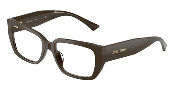 Jimmy Choo JC3041BU - Caper Green, Plastic, Rectangle frame