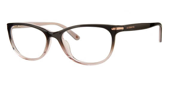 Liz Claiborne L 477 - Shaded Grey Pink, Acetate, Cat Eye frame