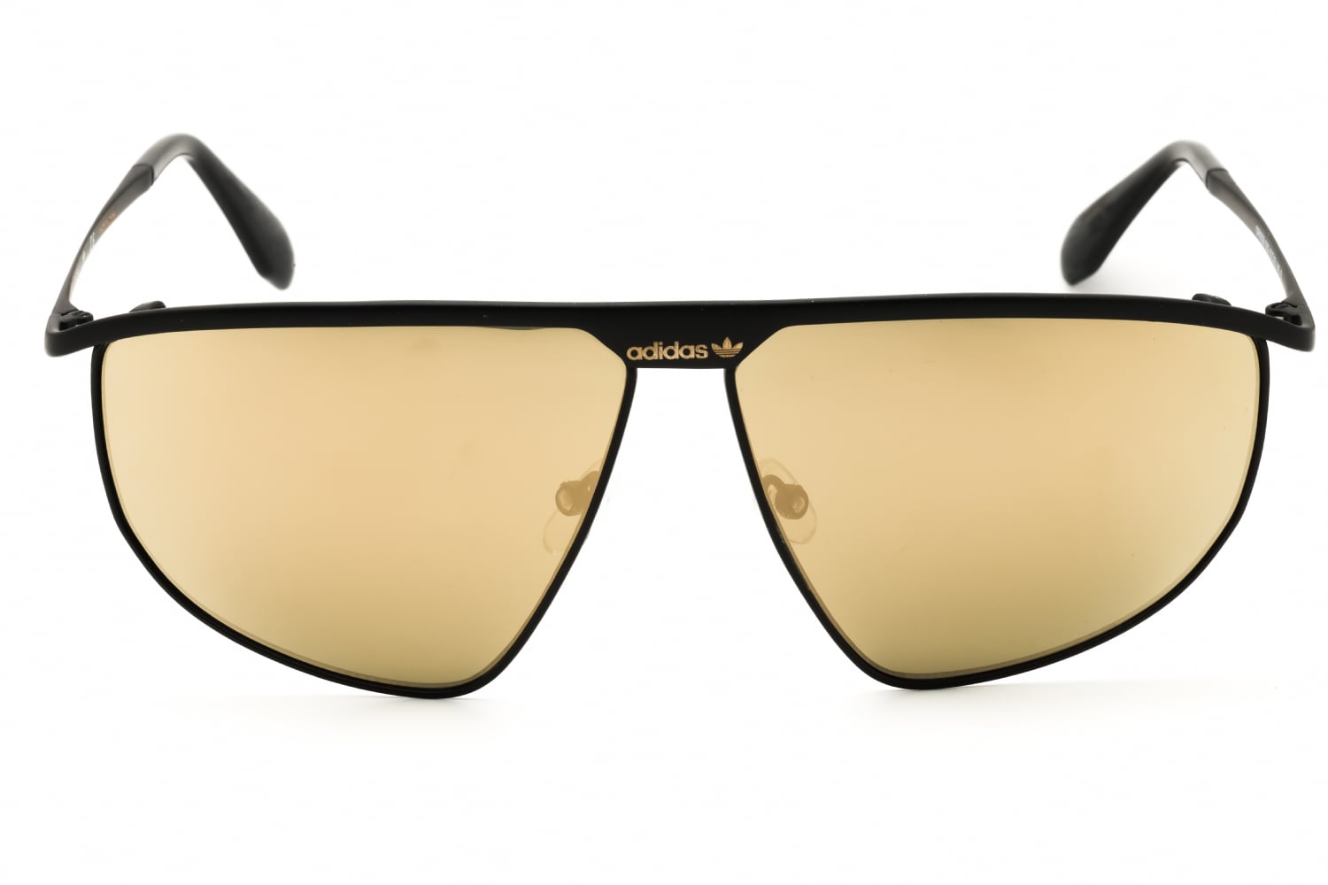 Adidas OR0028 - Matte Black, Metal, Oval frame