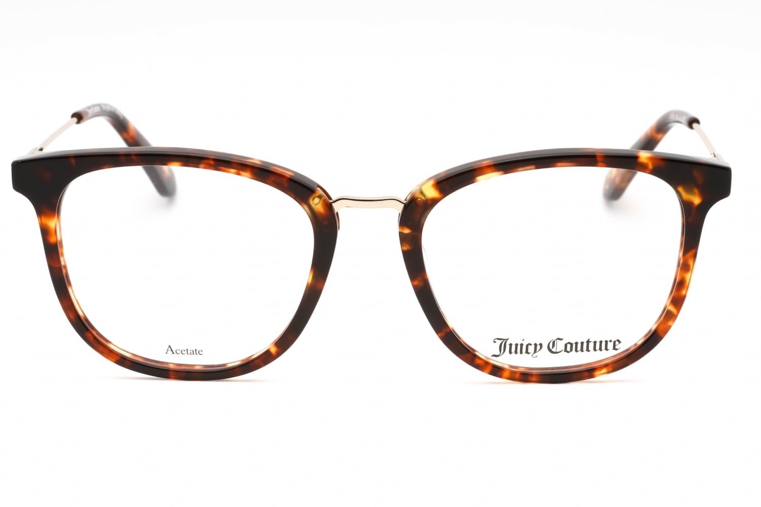Juicy Couture JU 219 - Havana, Plastic, Rectangle frame