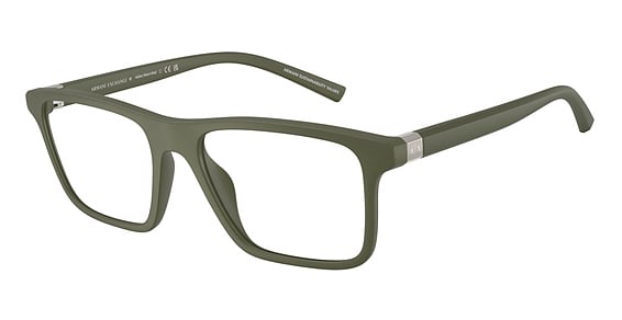 Armani Exchange AX3136U - Matte Green, Acetate, Mixed Shapes frame