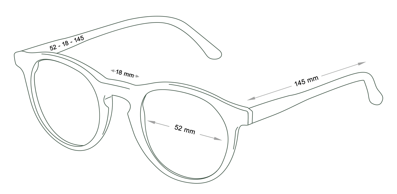 Glasses Measurements
