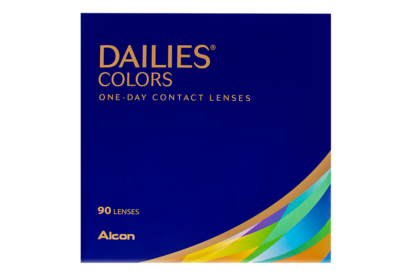 Dailies COLORS 90 Pack Contact Lenses only 79.95 or lower.