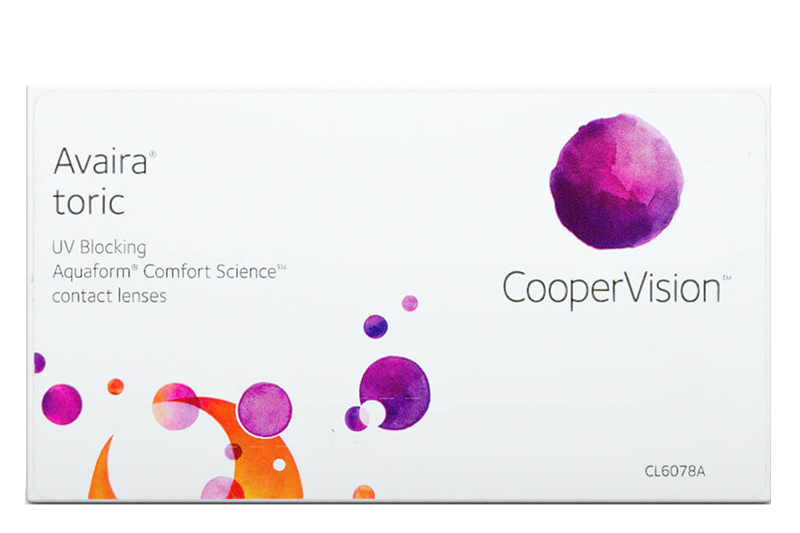 Avaira Vitality Toric Contact Lenses only 38.95 or lower.