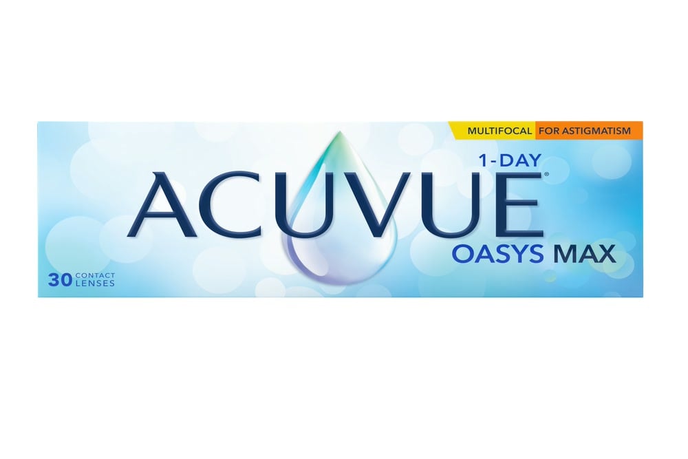 Acuvue Oasys MAX 1-Day Multifocal for Astigmatism 30 Pack